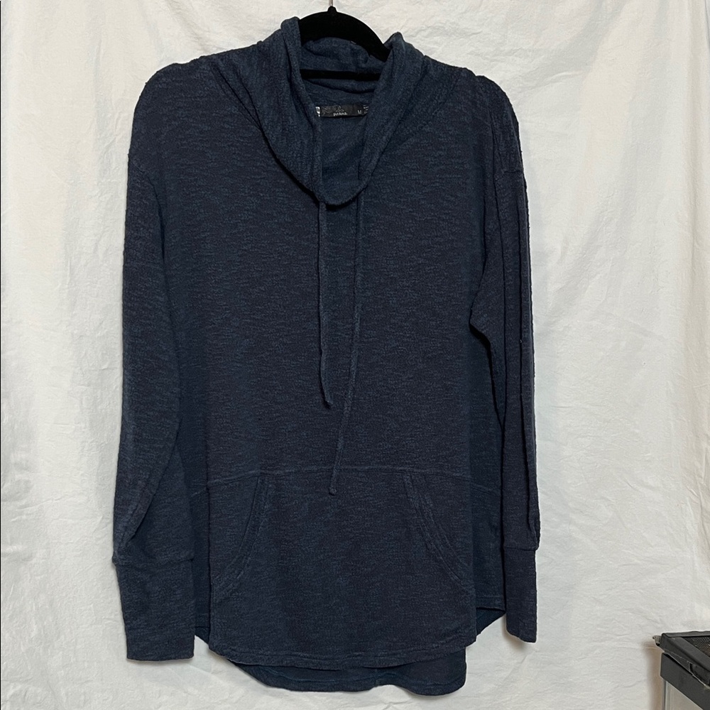 Prana Frieda Pullover Cotton/Poly Cowl Neck Size Medium